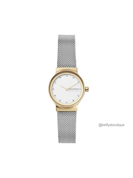 Accessories - Women's Stainless Steel Quartz Dress Watch with Crystal Accents